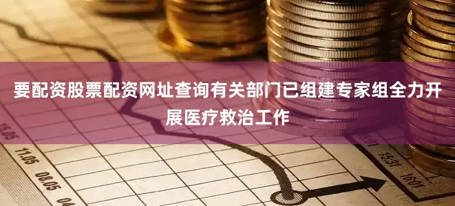 要配资股票配资网址查询有关部门已组建专家组全力开展医疗救治工作